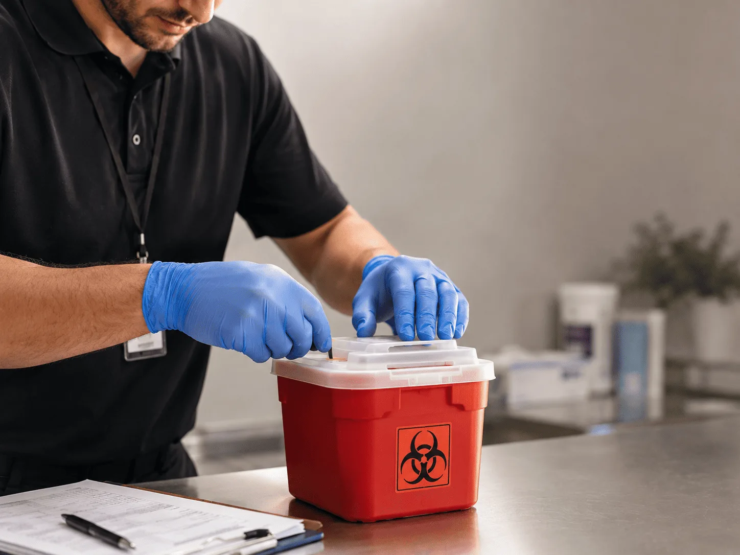 Why choose Sharps Waste Disposal in Marland, OK